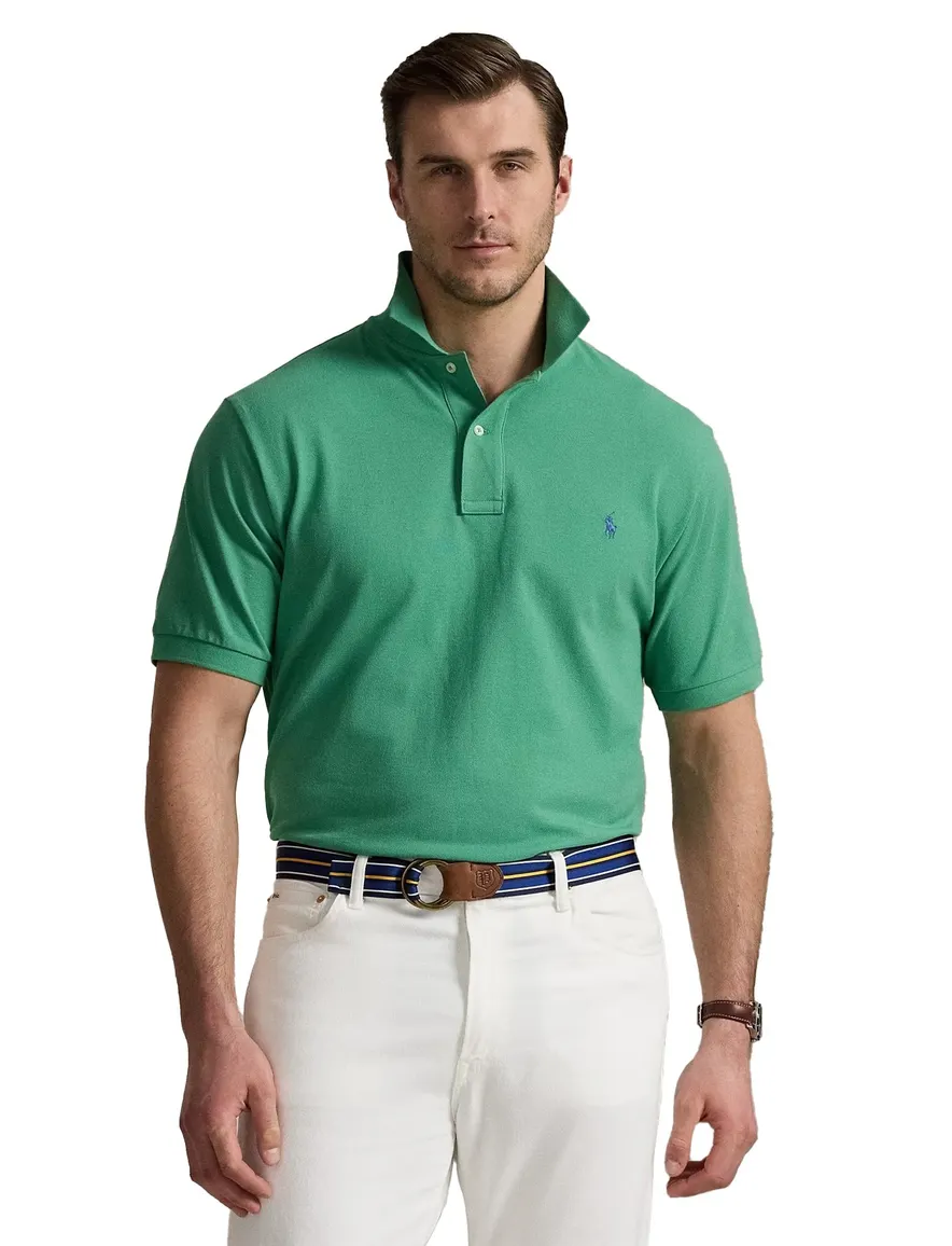 Big & Tall Polo Ralph Lauren polo groen pique