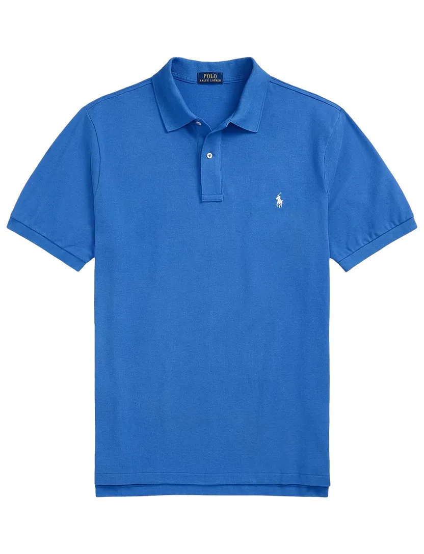 Big & Tall Polo Ralph Lauren polo helderblauw katoen