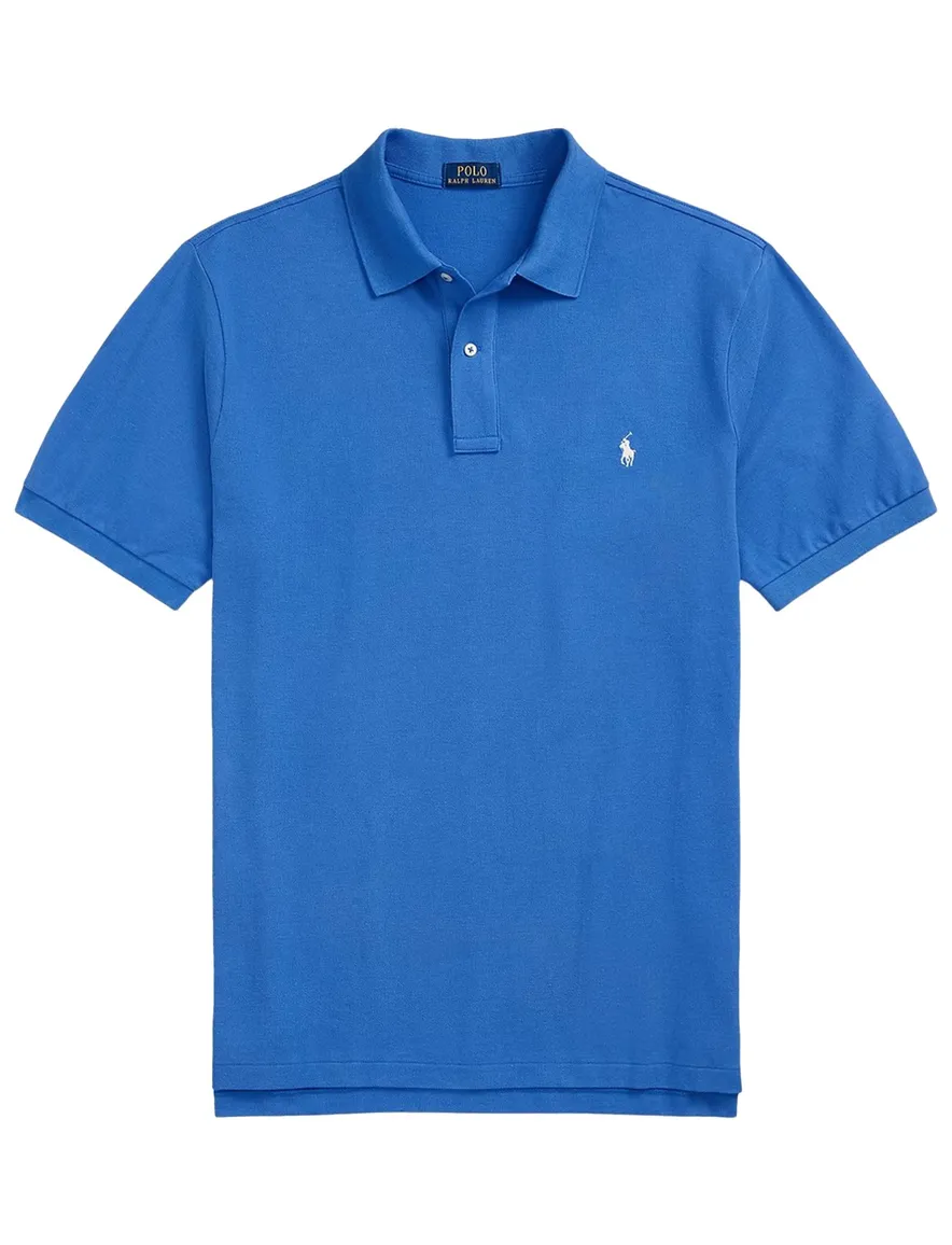 Big & Tall Polo Ralph Lauren polo helderblauw