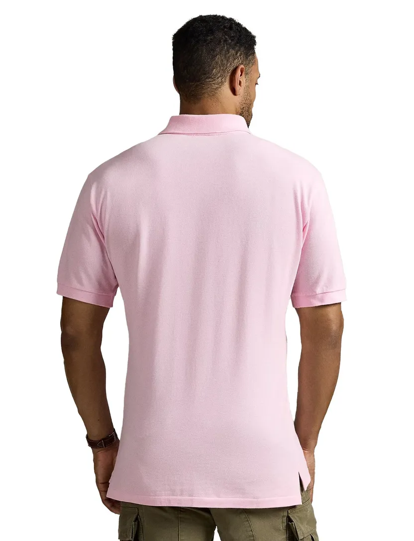 Big & Tall Polo Ralph Lauren polo roze effen