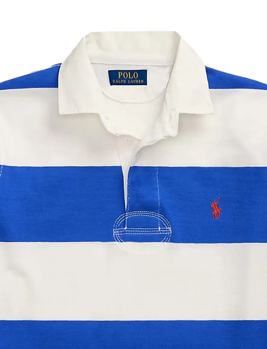 Polo Ralph Lauren rugby wit blauw