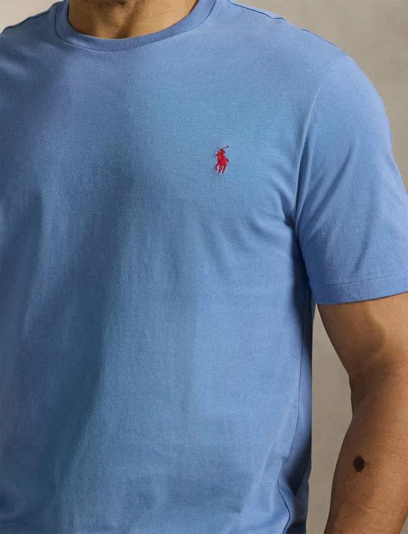 Polo Ralph Lauren T-shirt middenblauw katoen