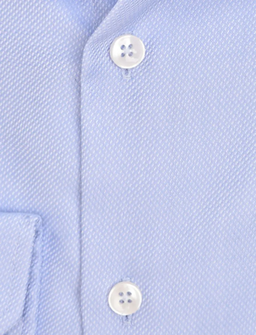 Ledub overhemd Modern Fit lichtblauw