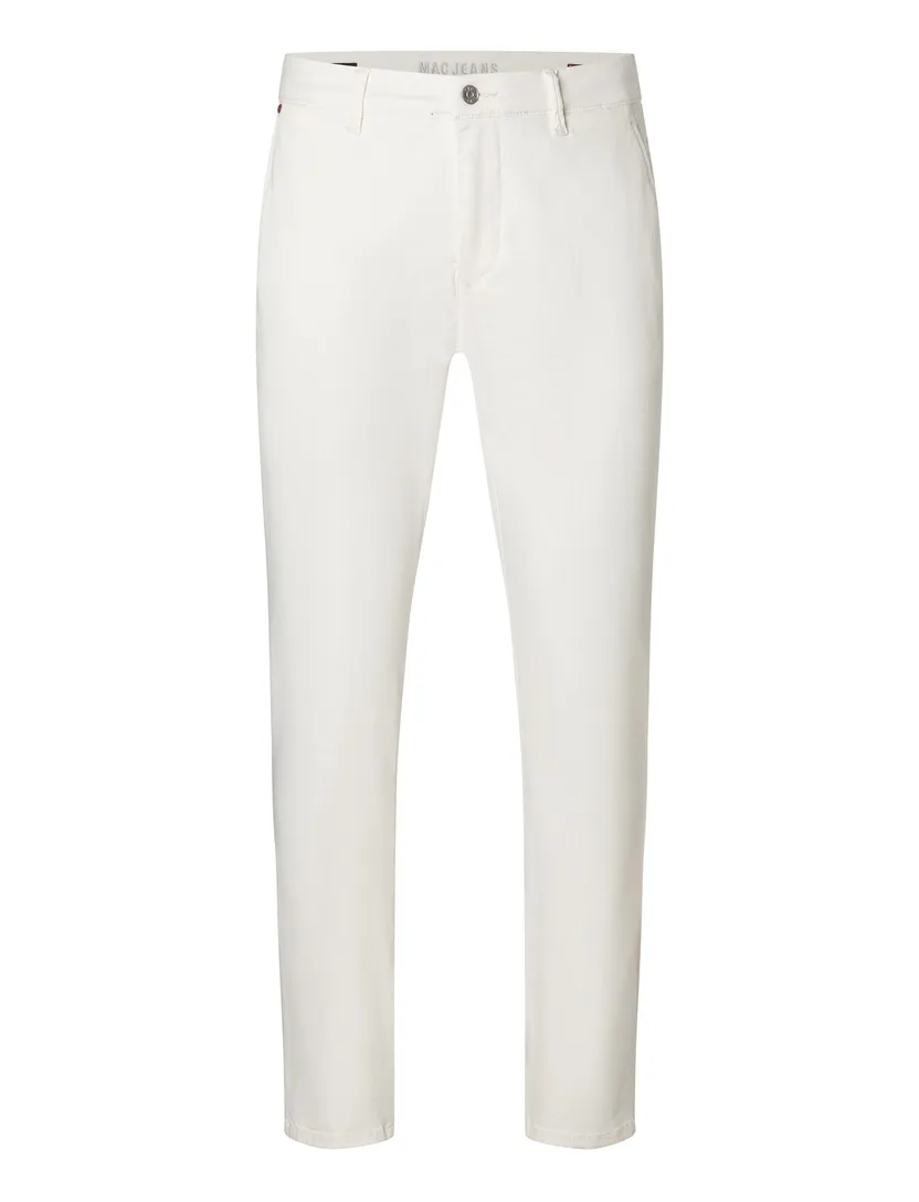 Mac Pantalon jeans effen wit Driver Pants normale fit