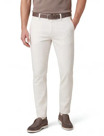 Mac Mac Pantalon jeans effen wit Driver Pants normale fit