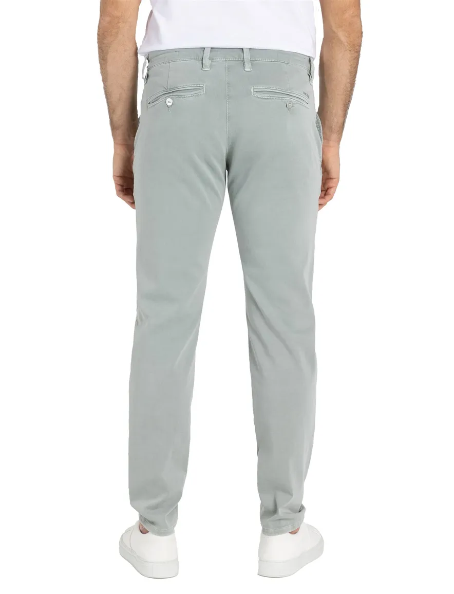 Mac Pantalon effen groen Driver Pants normale fit
