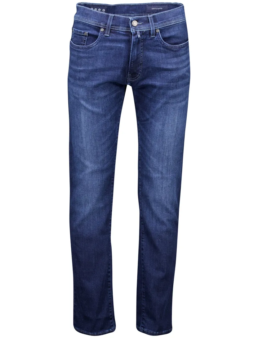 Flex jeans Pierre Cardin Lyon Tapered donkerblauw