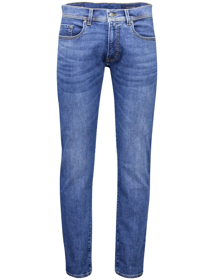 Pierre Cardin Lyon Future Flex jeans middenblauw