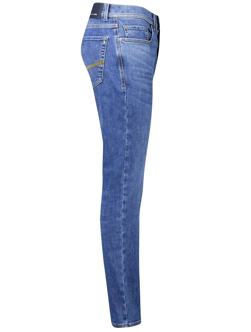Pierre Cardin Lyon Future Flex middenblauw jeans