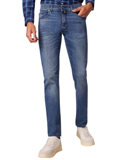 Pierre Cardin Pierre Cardin Lyon Future Flex middenblauw jeans