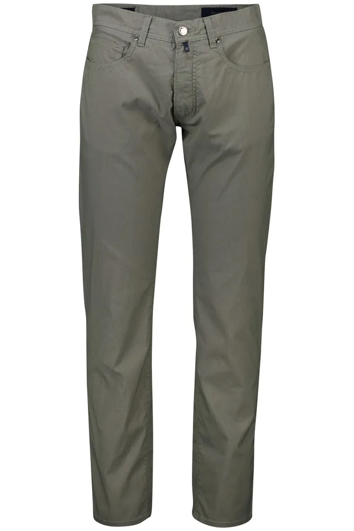 Pierre Cardin Lyon pantalon groen tapered fit