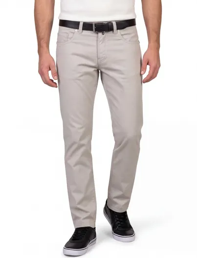 Pierre Cardin Pierre Cardin Lyon Tapered fit pantalon beige