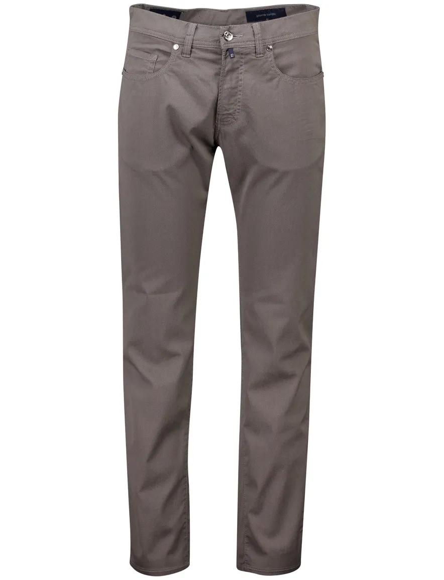 Pierre Cardin Lyon tapered future flex pantalon grijs
