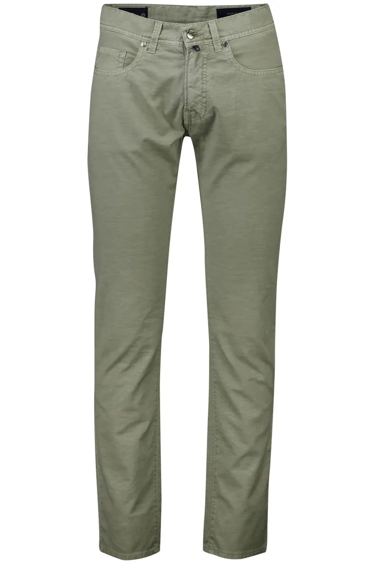 Pierre Cardin groen Pantalon 5-p modern fit
