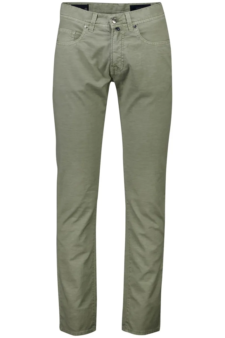 Pierre Cardin Lyon Tapered pantalon 5-p groen