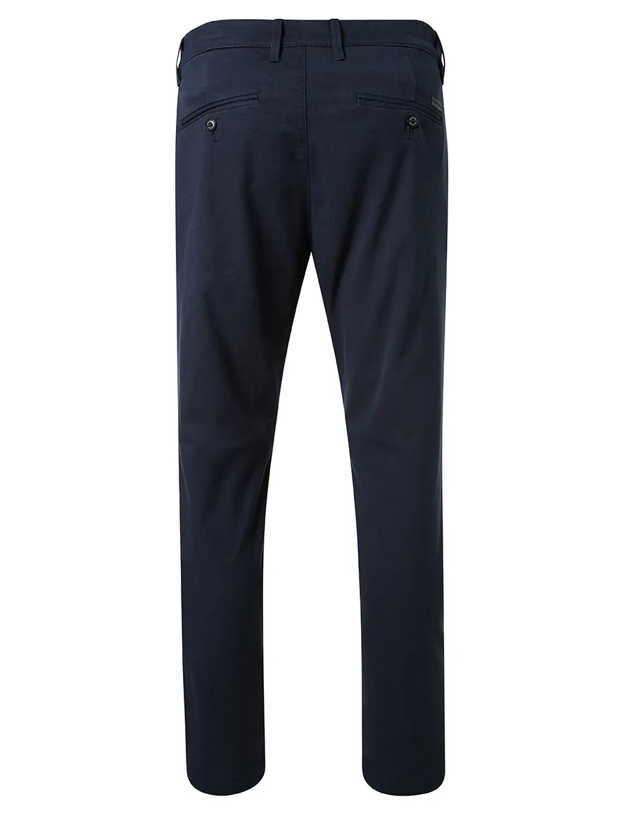 Pierre Cardin pantalon donkerblauw effen normale fit