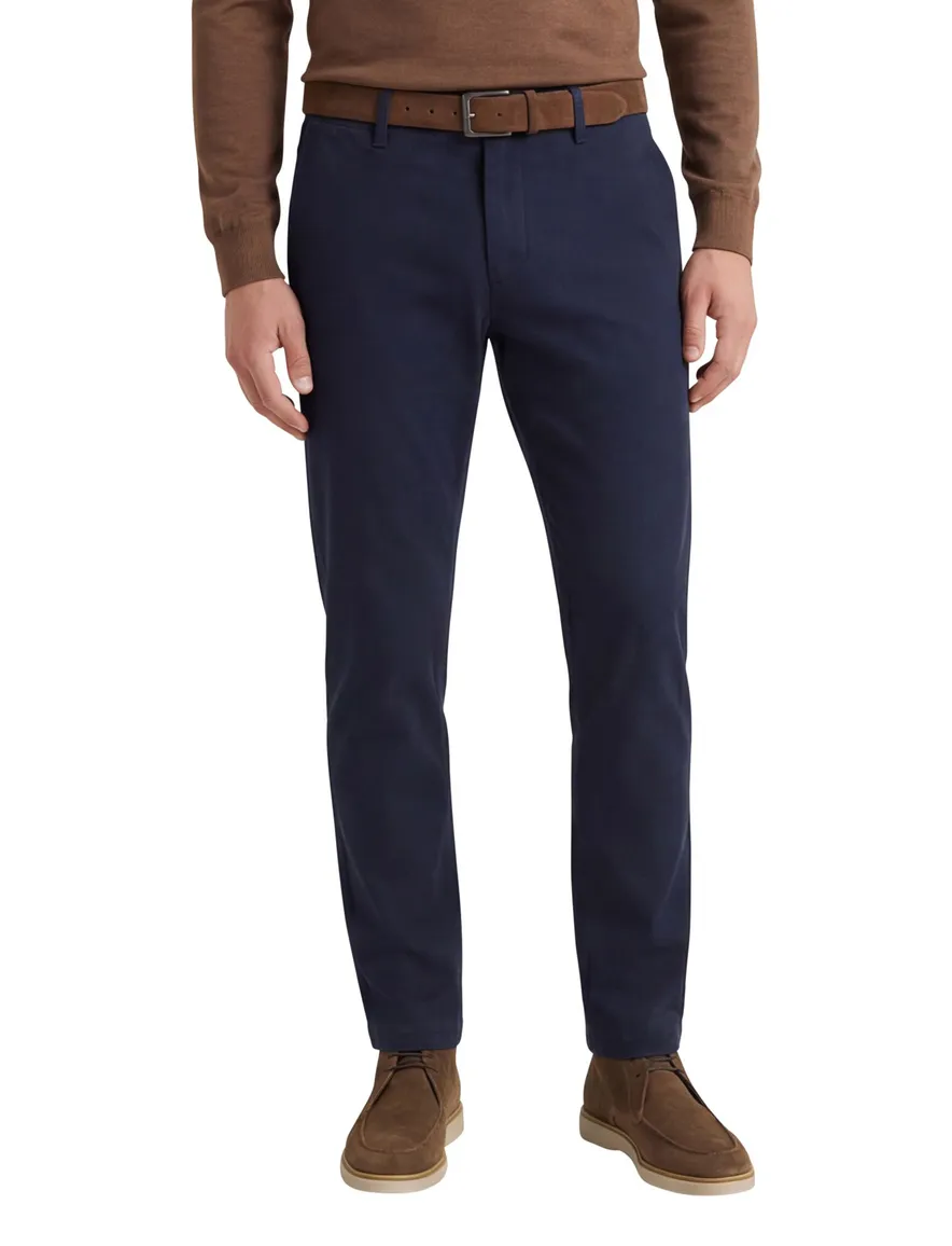Pierre Cardin pantalon donkerblauw effen normale fit
