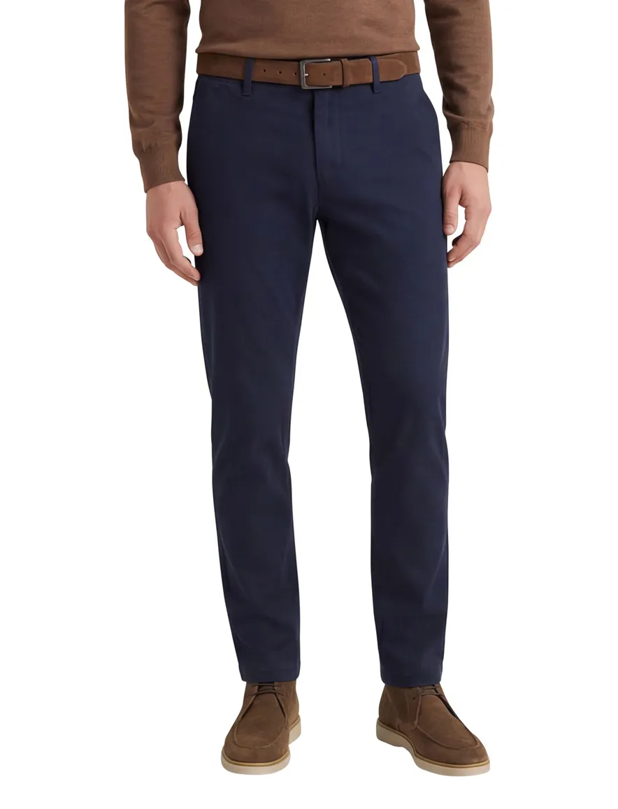 Pierre Cardin pantalon donkerblauw effen normale fit