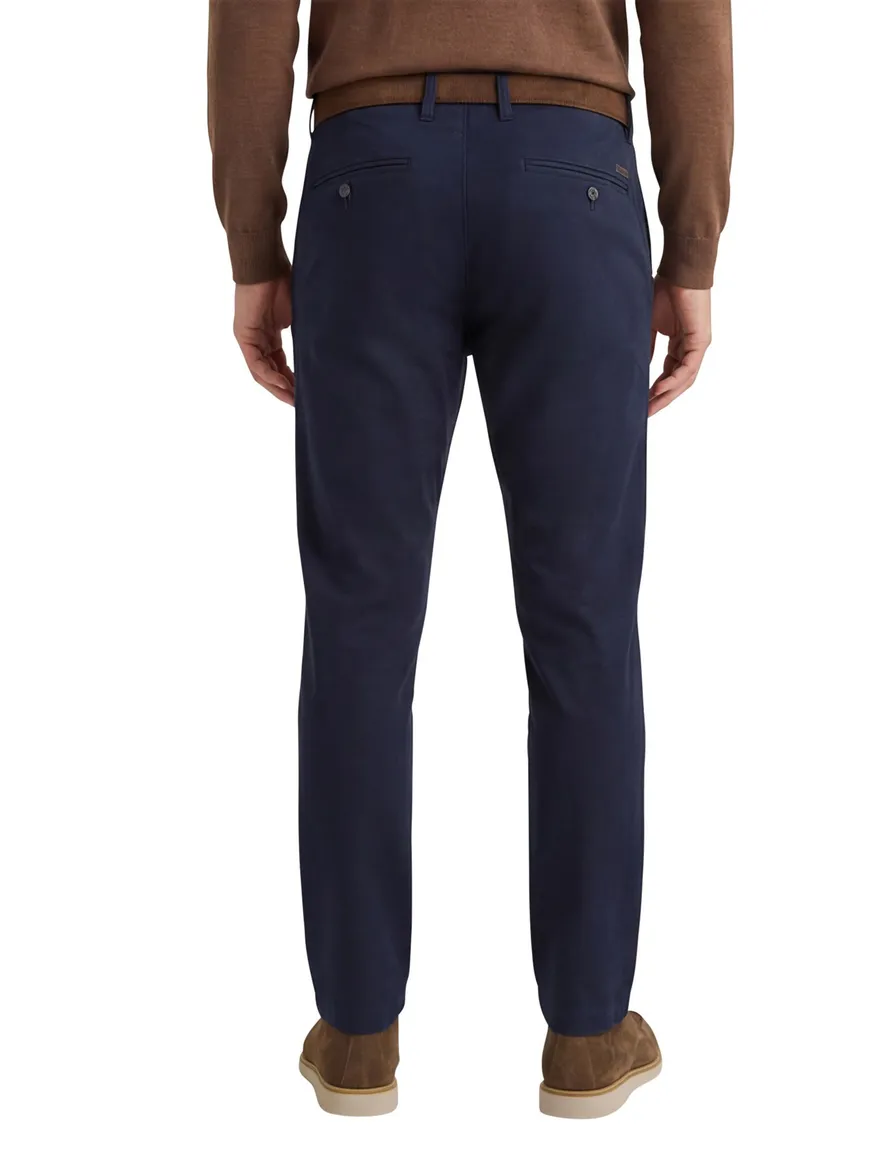 Pierre Cardin pantalon donkerblauw effen normale fit