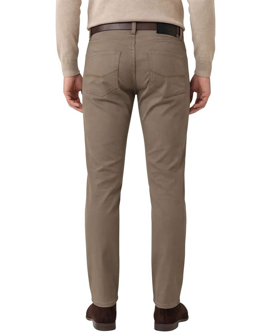 jeans bruin Pierre Cardin Lyon Tapered fit