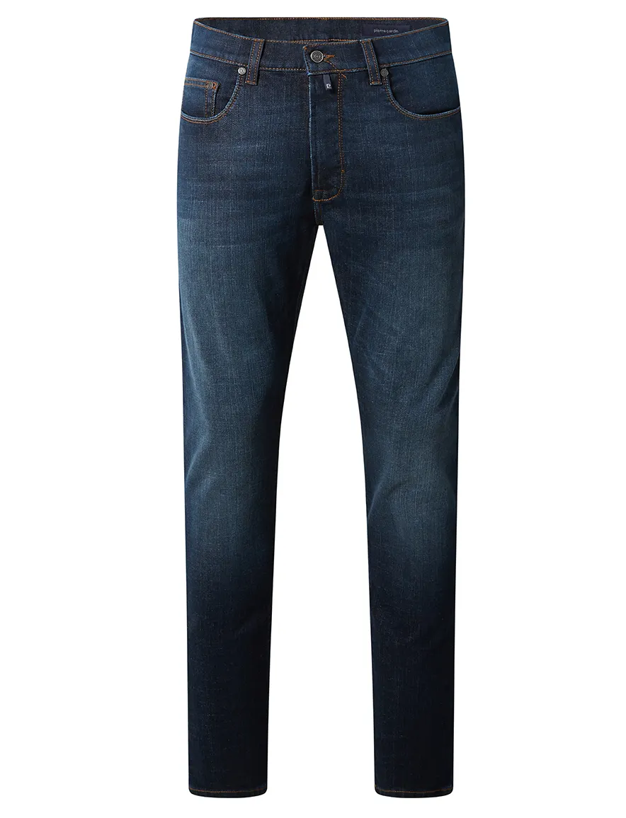 Pierre Cardin Laval jeans donkerblauw denim