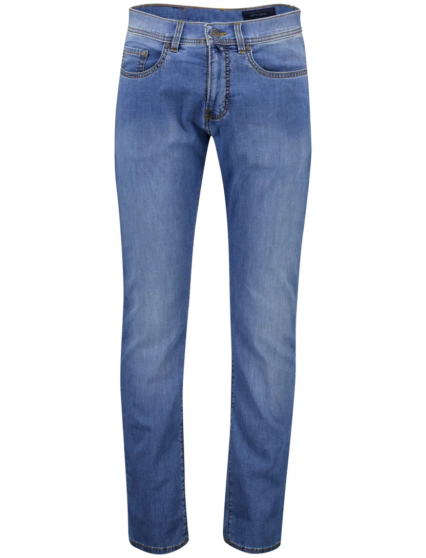 Pierre Cardin 5-p jeans blauw katoen