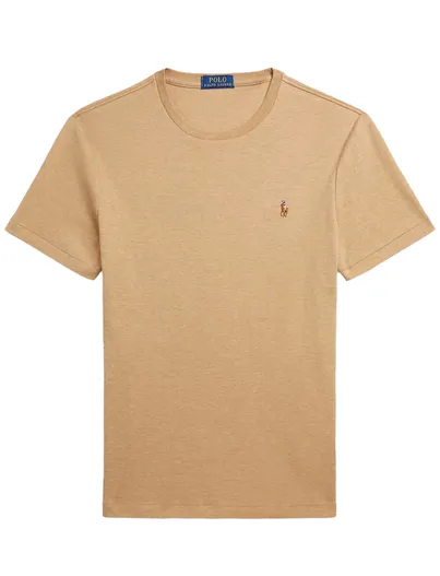 Polo Ralph Lauren Polo Ralph Lauren Big & Tall t-shirt camel gemeleerd