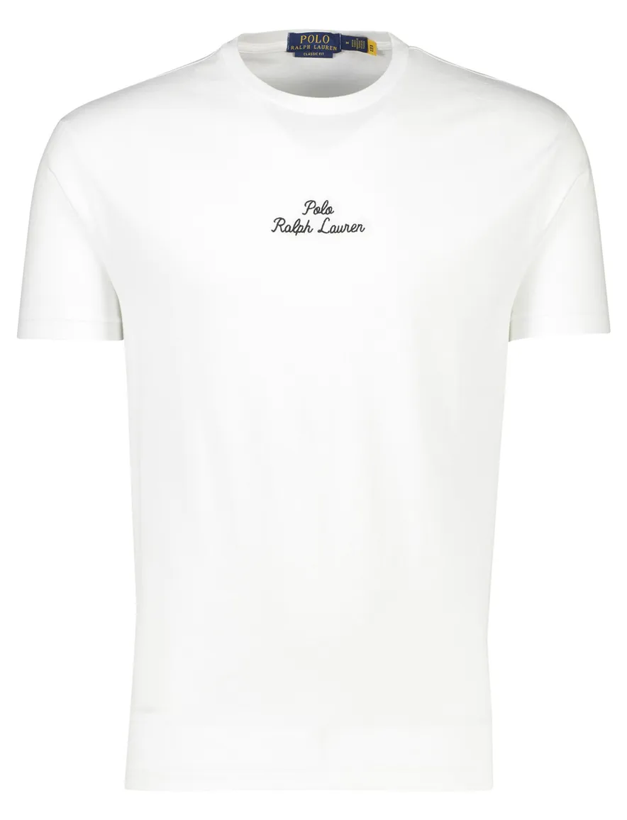 Polo Ralph Lauren t-shirt wit opdruk Big & Tall