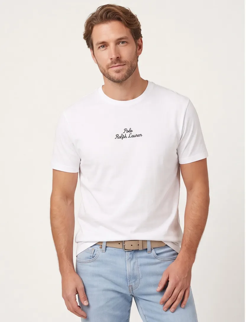 Polo Ralph Lauren t-shirt wit Big & Tall