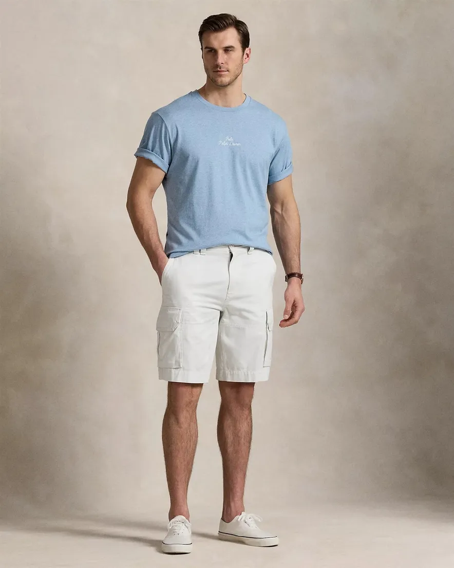Polo Ralph Lauren t-shirt lichtblauw Big & Tall