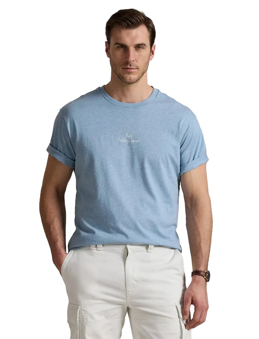 Polo Ralph Lauren t-shirt lichtblauw Big & Tall