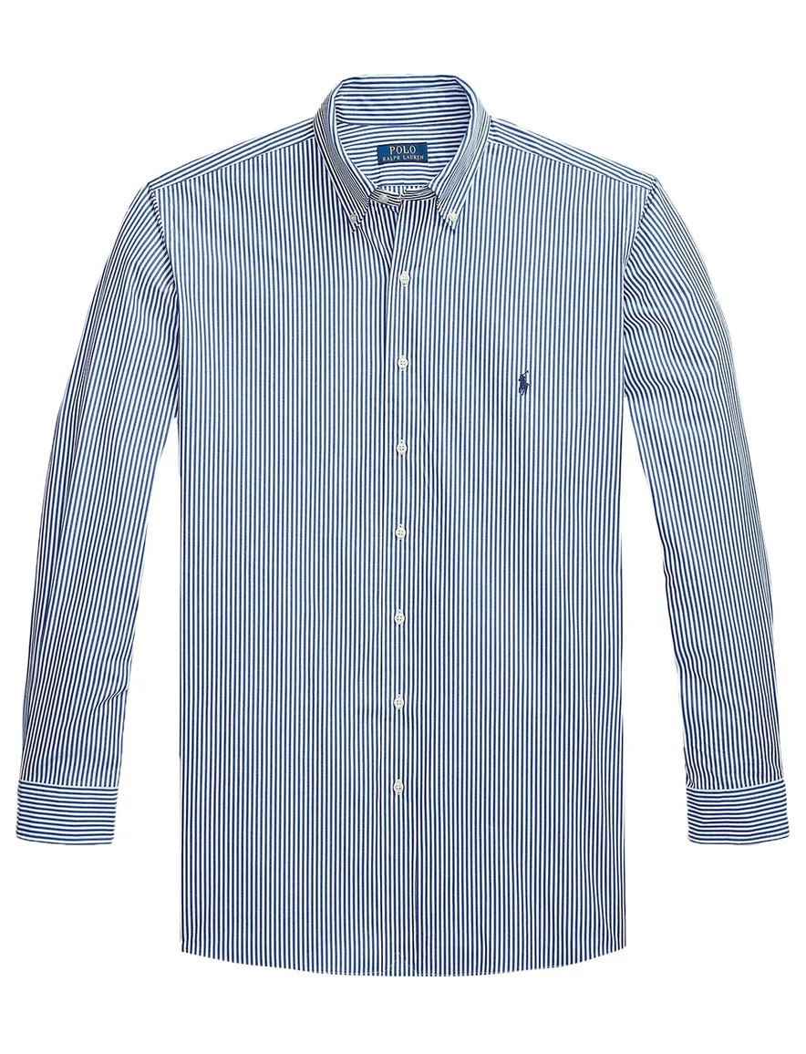 business overhemd donkerblauw Polo Ralph Lauren Big & Tall