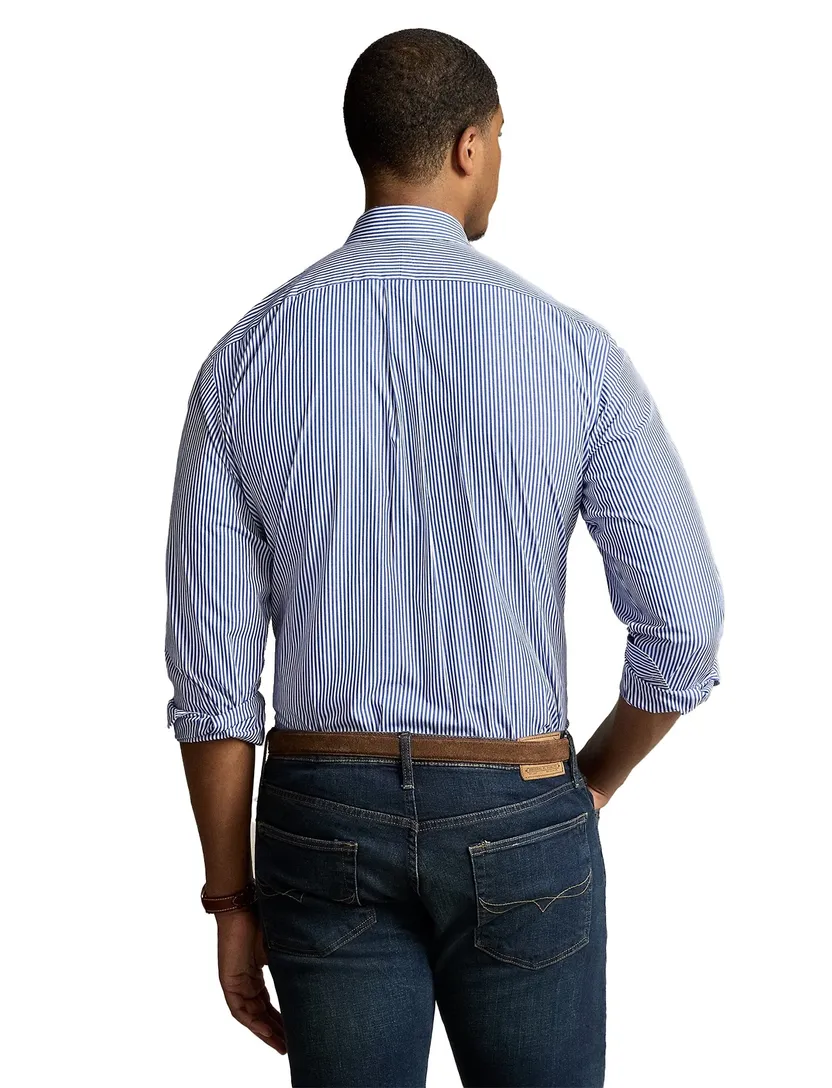 Zakelijk overhemd Polo Ralph Lauren Big & Tall donkerblauw