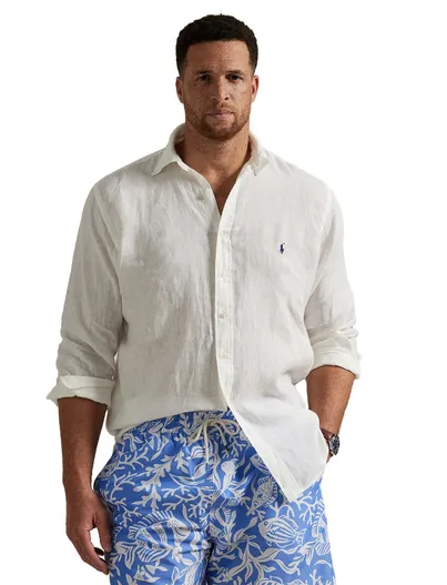 Polo Ralph Lauren Polo Ralph Lauren overhemd wit linnen