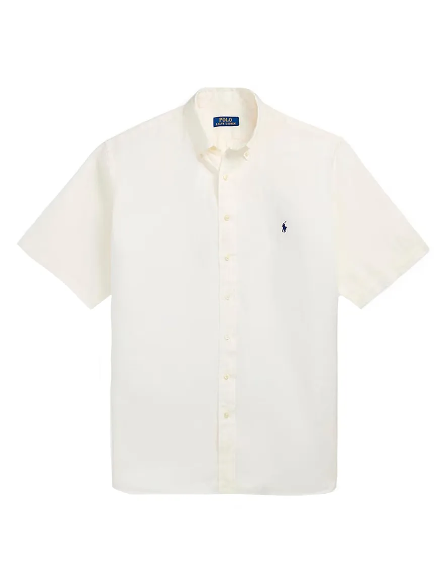Polo Ralph Lauren overhemd korte mouw wit