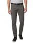 Gardeur pantalon groen gemeleerd katoen