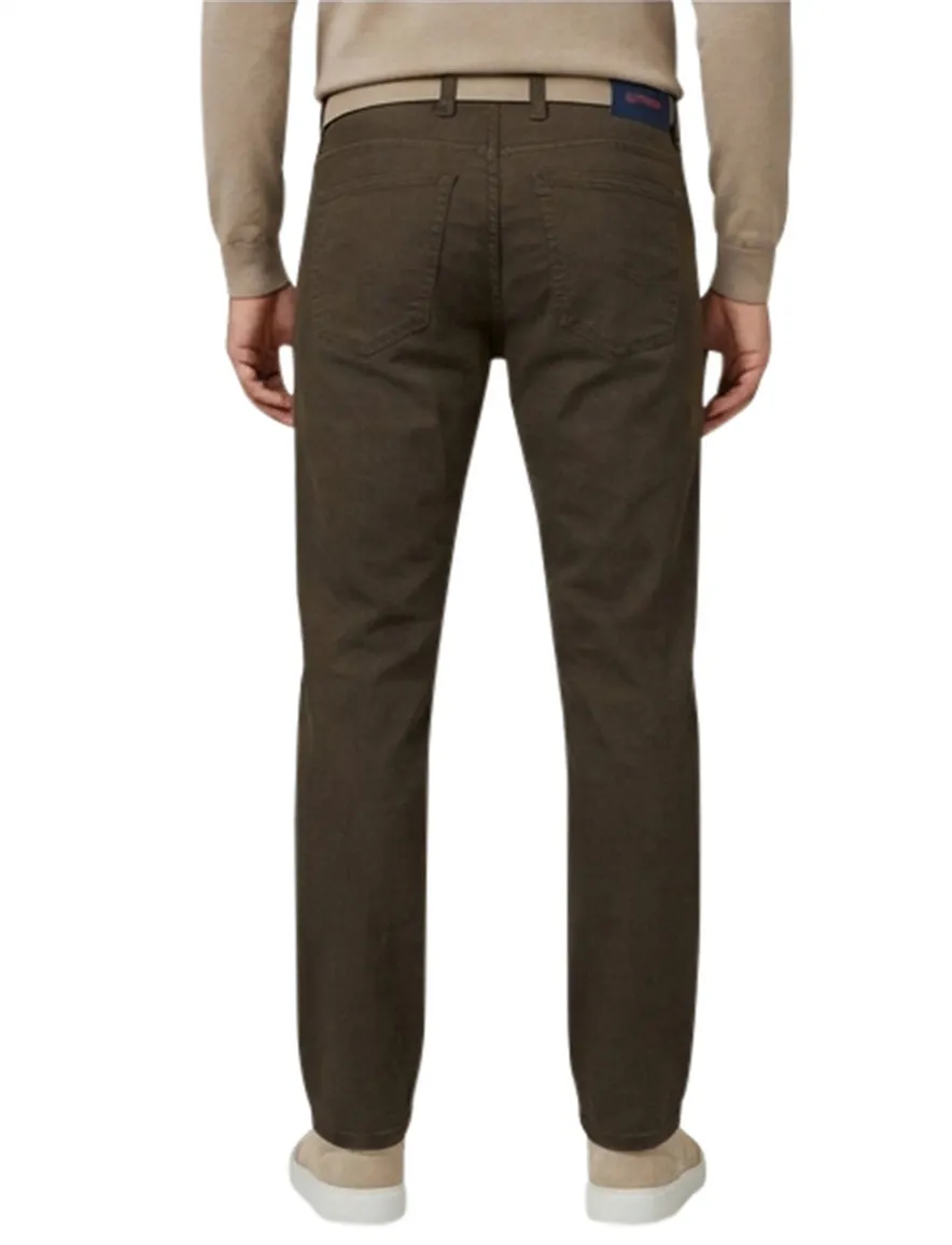 Gardeur bruin modern fit 5-pocket
