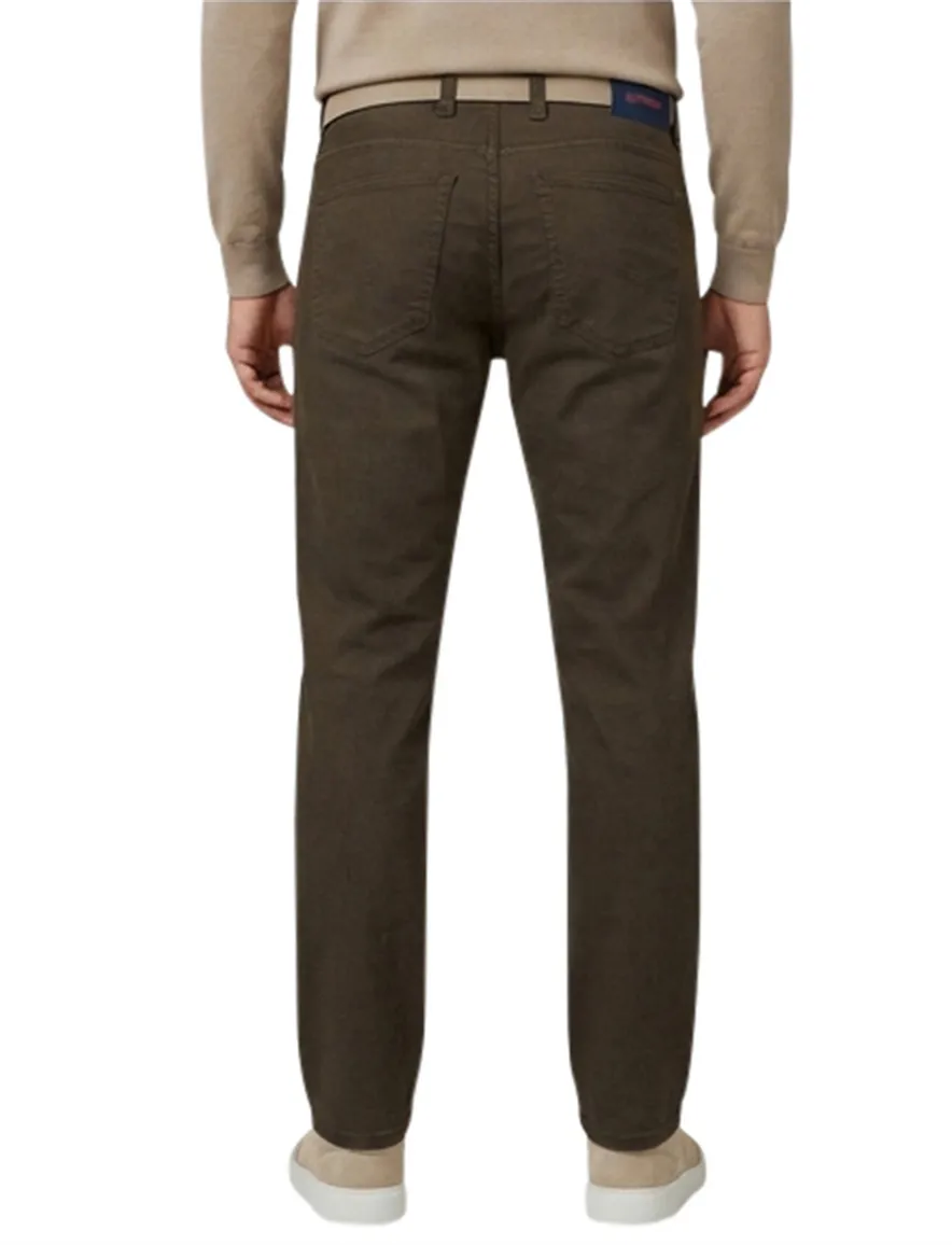 Gardeur Pantalon bruin modern fit