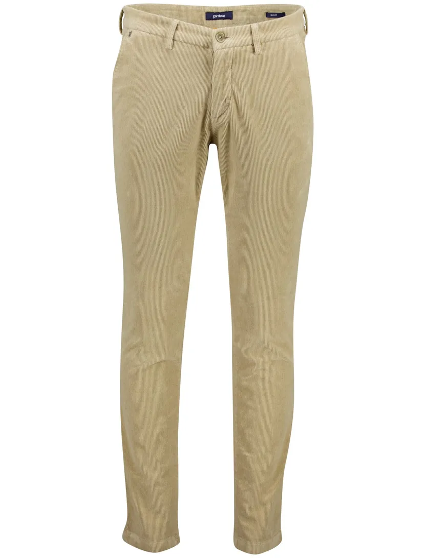 Gardeur Pantalon katoen beige chino