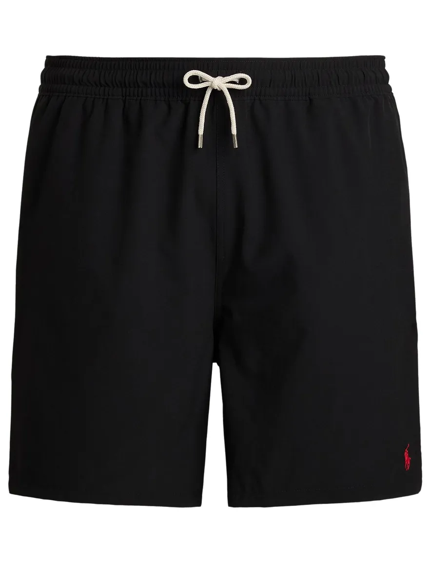 Zwemshort zwart Polo Ralph Lauren Big & Tall elastische band