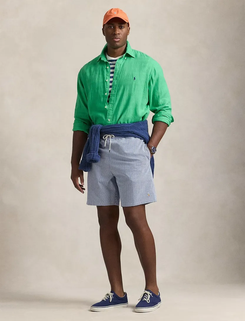 Polo Ralph Lauren bermuda blauw gestreept