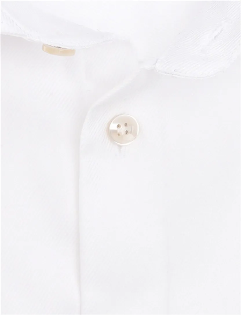 John Miller overhemd wit cutaway witte knoop