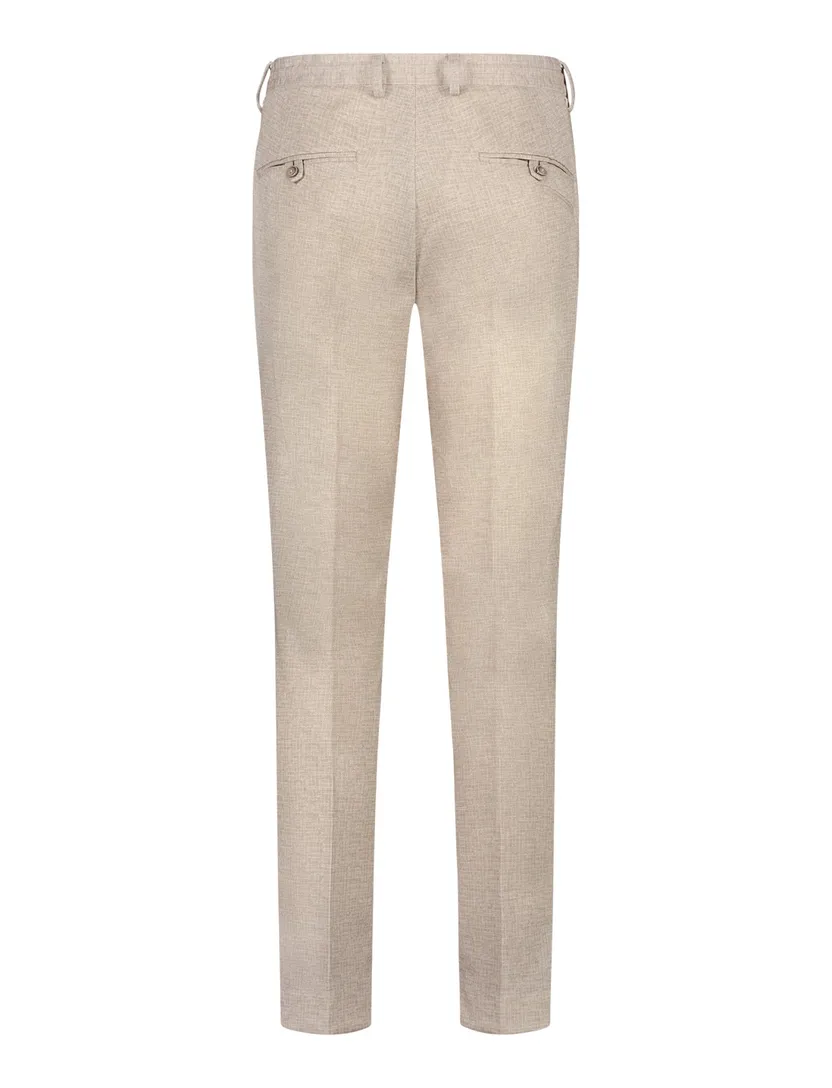 Blue Industry chino beige geprint veterband