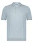 Blue Industry polo lichtblauw 4 knoops met boord