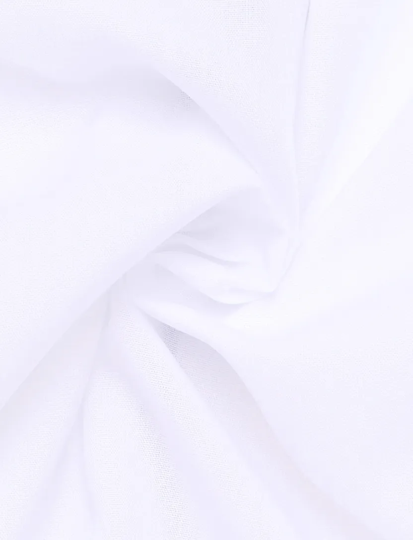 Eterna overhemd wit effen comfort fit katoen