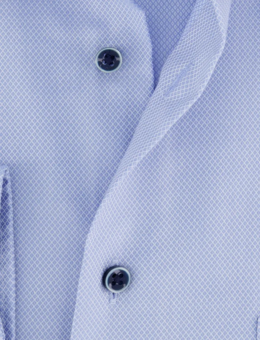 business overhemd Eterna Comfort Fit lichtblauw