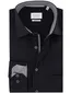 Eterna Modern Fit business overhemd zwart