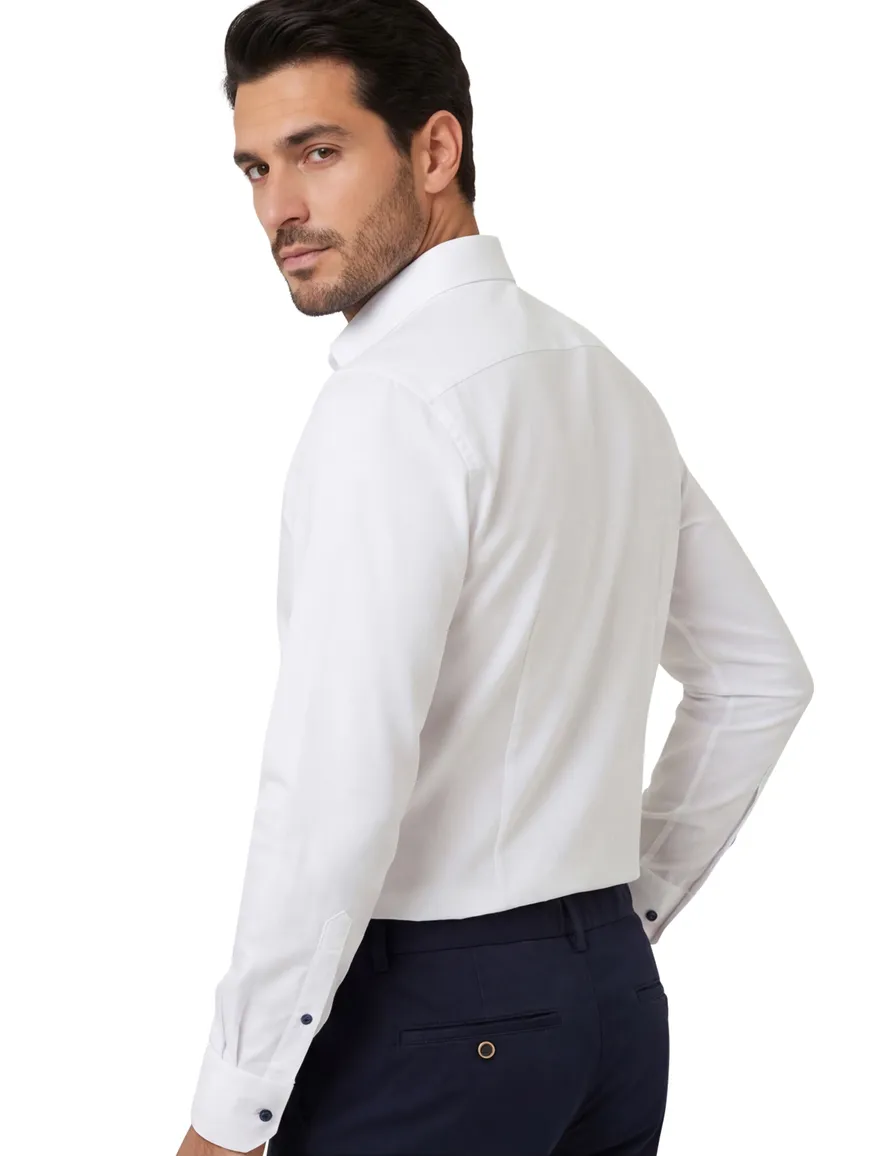 Eterna Comfort Fit business overhemd wit