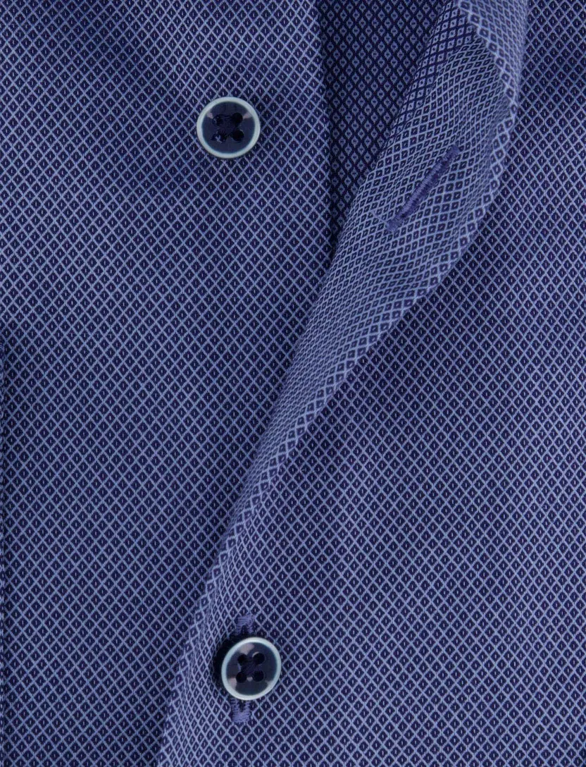 business overhemd Eterna Comfort Fit donkerblauw