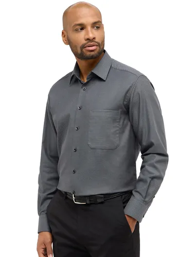 Eterna business overhemd Eterna Comfort Fit grijs